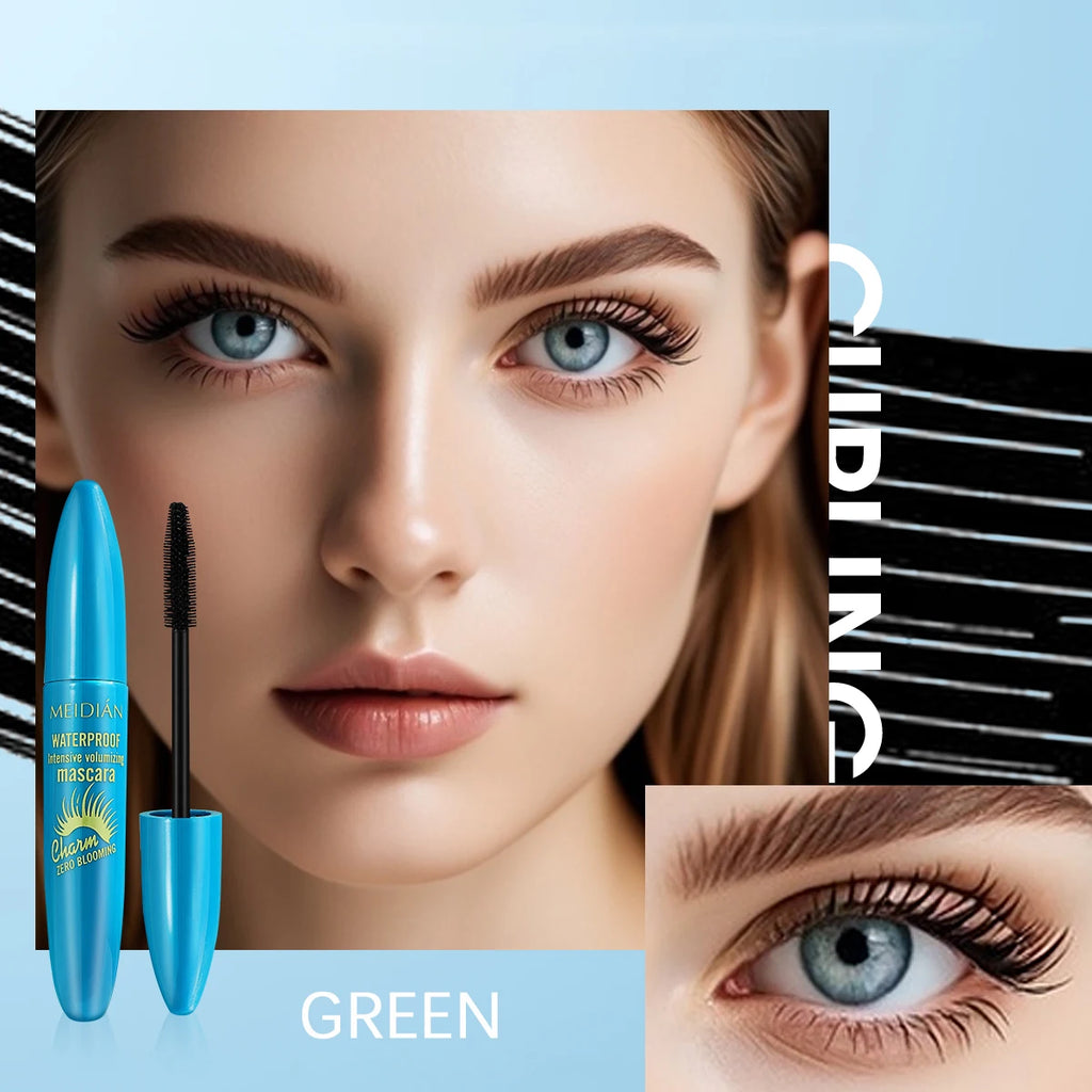 Meidian Waterproof Mascara Long Lasting Volumizing Eye Makeup