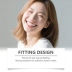 Temporary Silicone Cosmetic Dentures for Missing Teeth