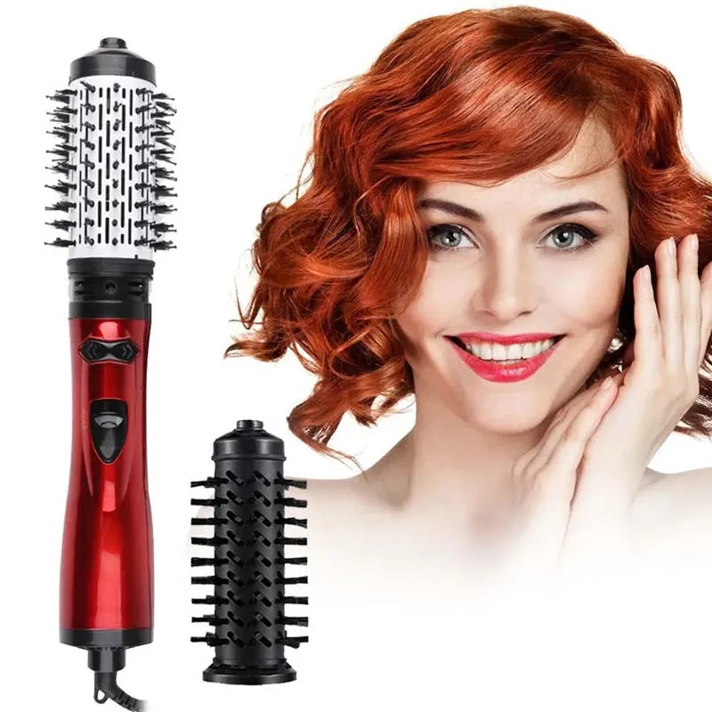 Rotating Hair Dryer Brush 2 in 1 Hot Air Styler and Volumizer - 1