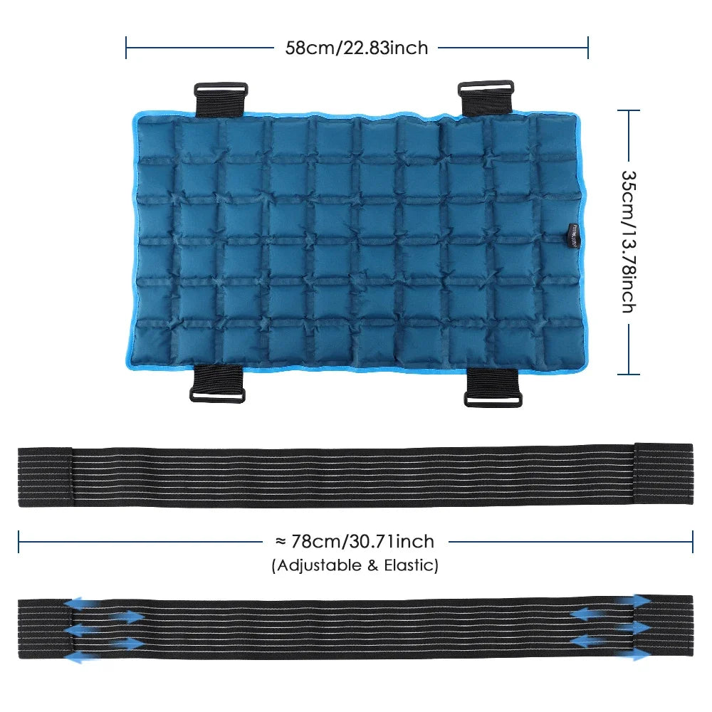 Reusable Hot and Cold Therapy Wrap for Muscle Relief