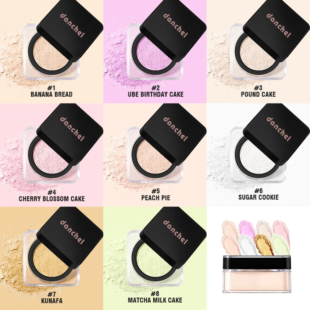 Matte Loose Setting Powder for Oil Control and Long-Lasting Makeup