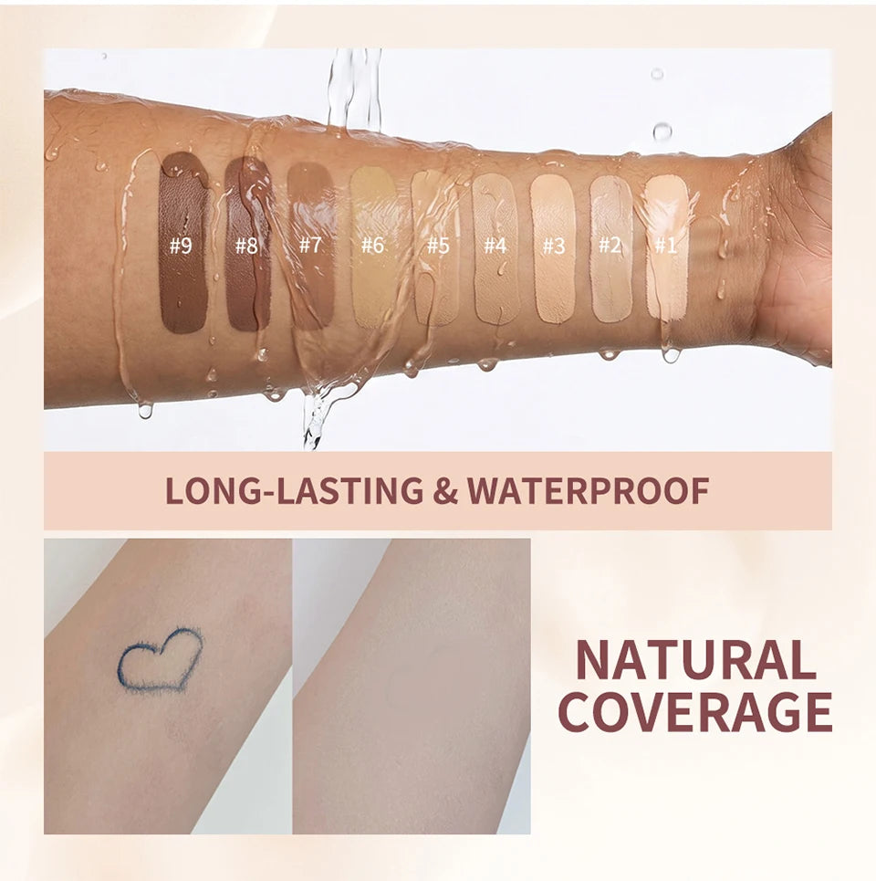 Long-Lasting Matte Liquid Foundation for Flawless Natural Coverage