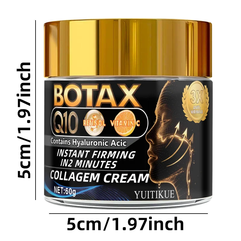 Q10 Collagen Face Cream 60g with Retinol Vitamin C and Hyaluronic Acid - 8
