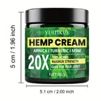 YUITIKUE Arnica Turmeric Joint Cream Fast Acting Muscle Pain Relief 80g