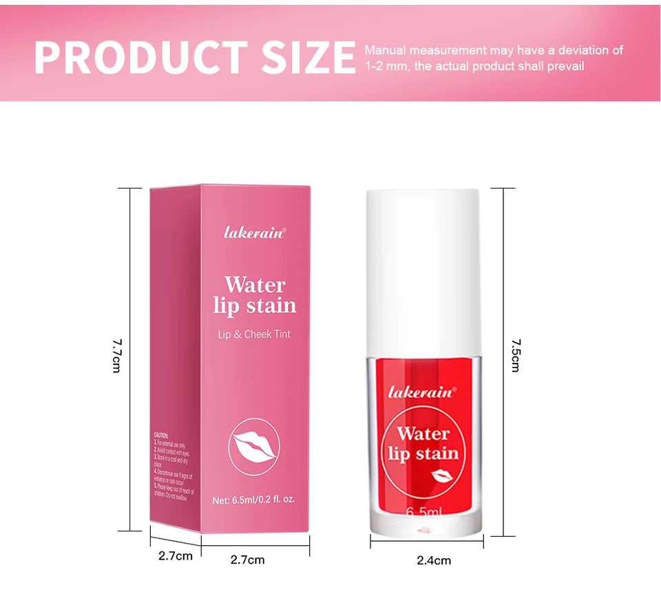 Long-Lasting Waterproof Water Lip Stain and Blush