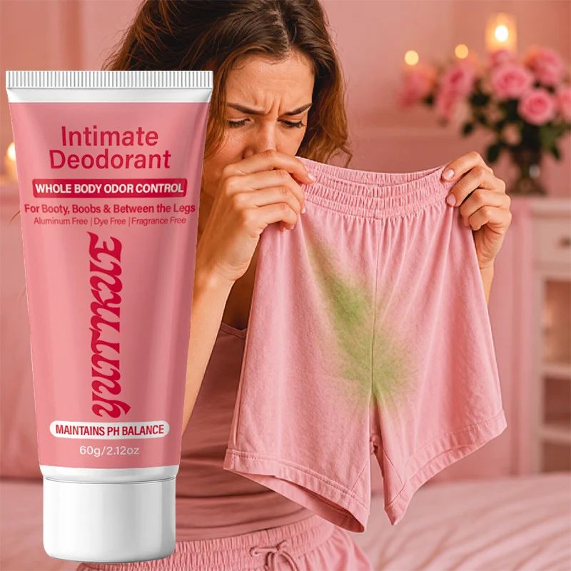 YUITIKUE Intimate Deodorant Cream Aluminum Free Body Odor Control - 9