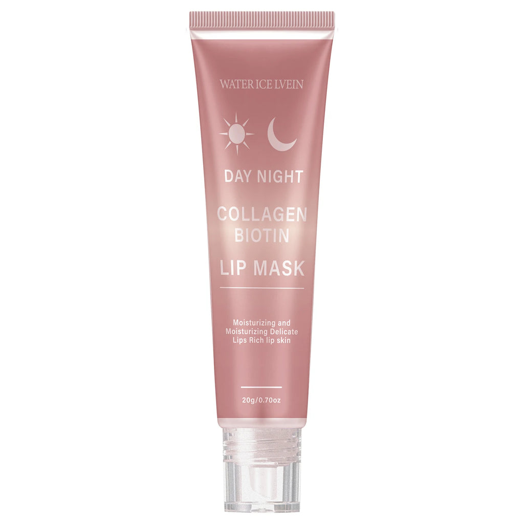 Collagen Biotin Lip Mask Hydrating Peptide Peel Off Lip Care Treatment