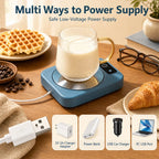 Electric Desktop Mug Warmer for Coffee and Tea