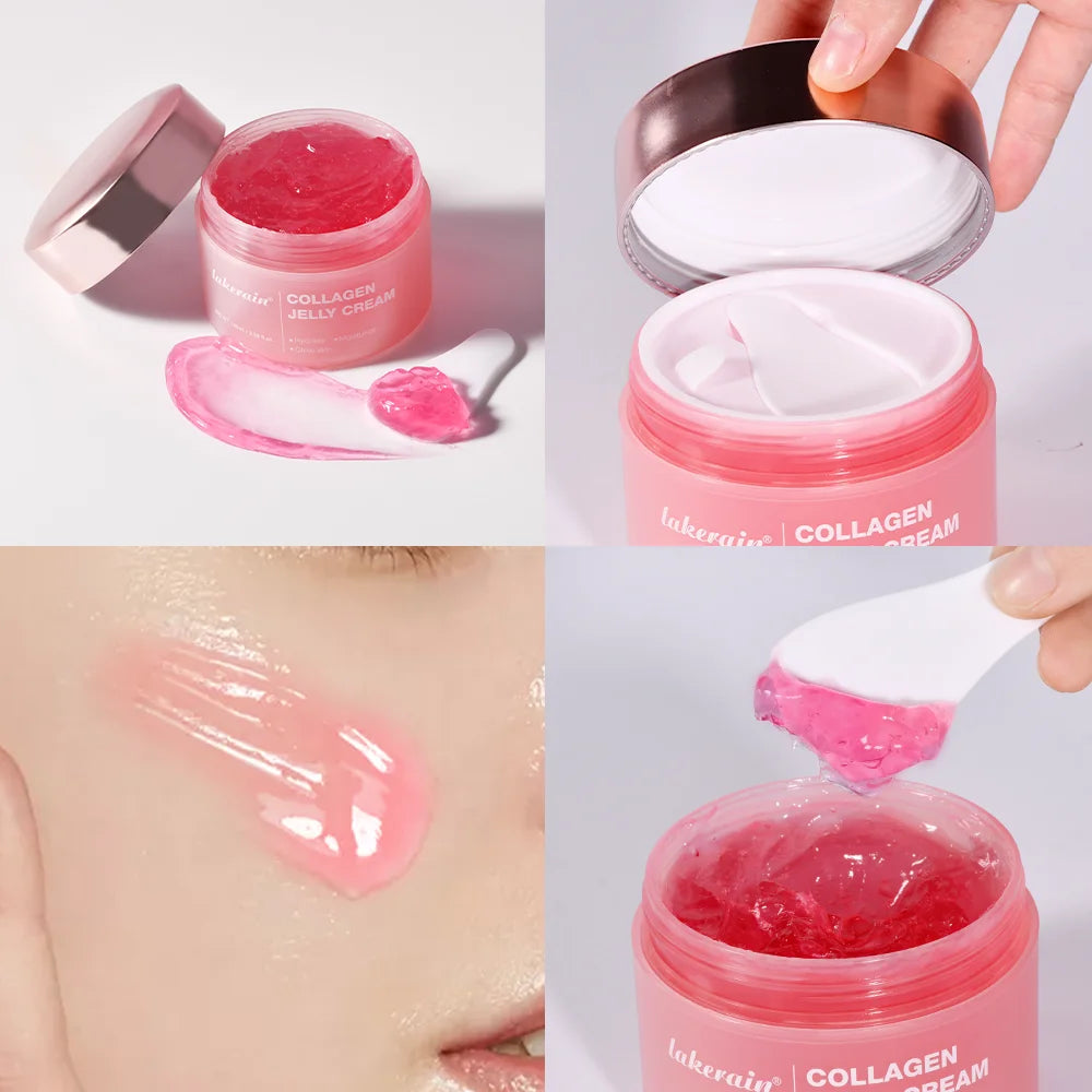 Collagen Jelly Face Cream for Deep Hydration and Skin Firming - 6
