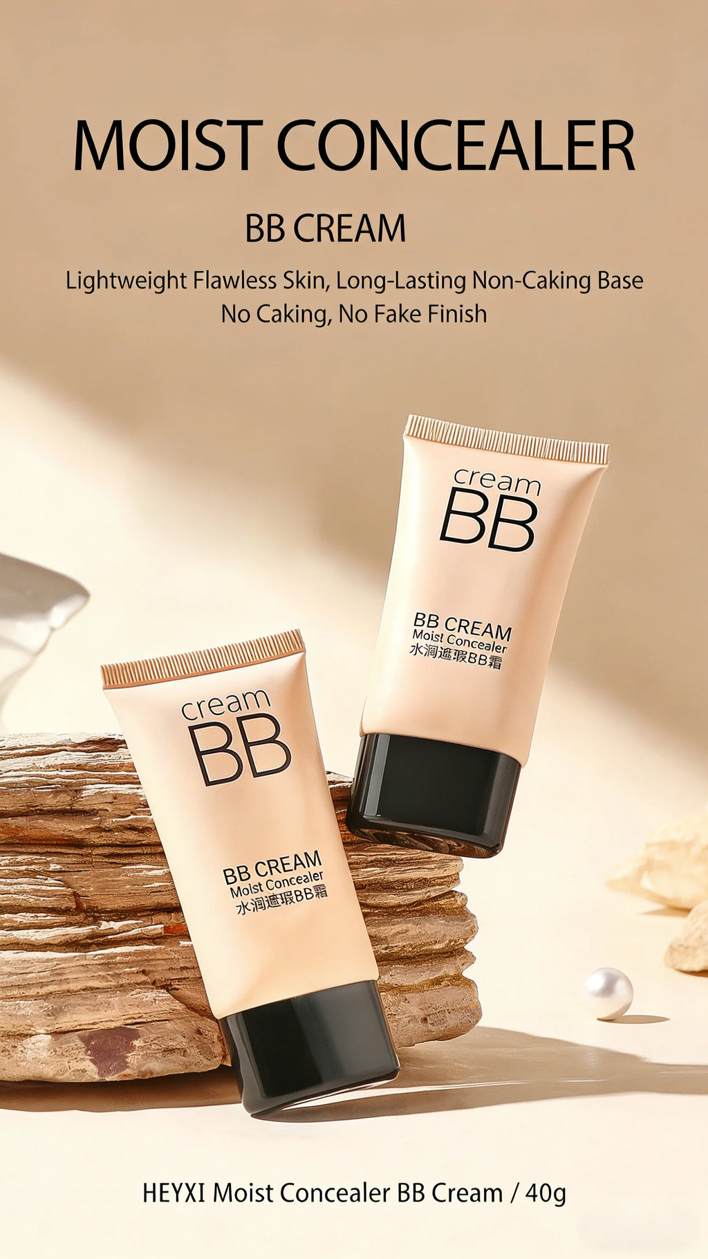 Hydrating BB Cream Full Coverage Matte Foundation Concealer