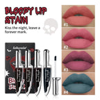 Bloody Matte Lip Stain for Halloween and Costume Makeup