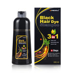 500ml Silver Hair Dye Shampoo Plant Extract Color Treatment