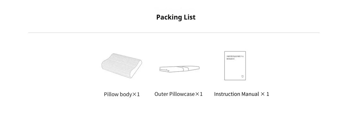 Mijia Natural Latex Pillow Pro Orthopedic Neck Support Sleep Bedding