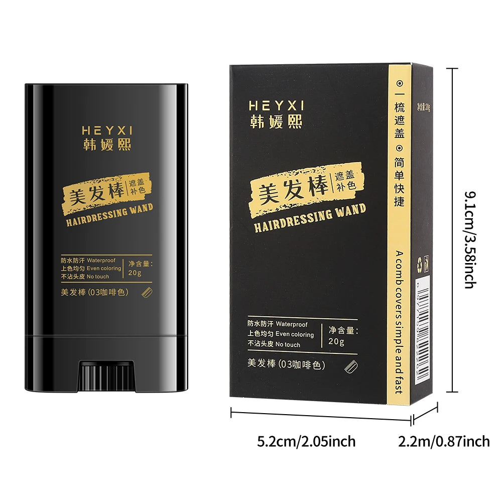 Waterproof Hair Dye Stick for Gray Hair Coverage - 4