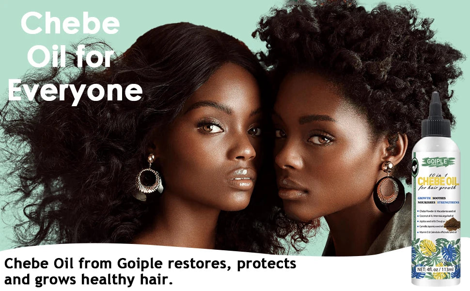 Goiple Chebe Powder and Rosemary Hair Growth Oil Treatment Set - 7