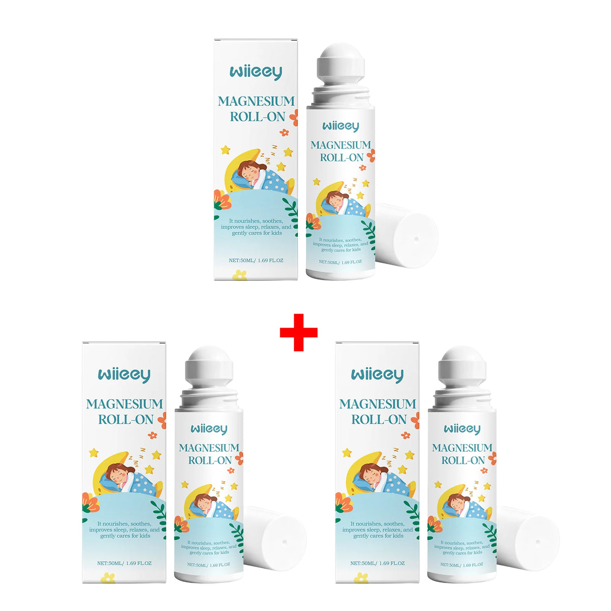 Magnesium Sleep Roll-On for Kids Bedtime Relaxation