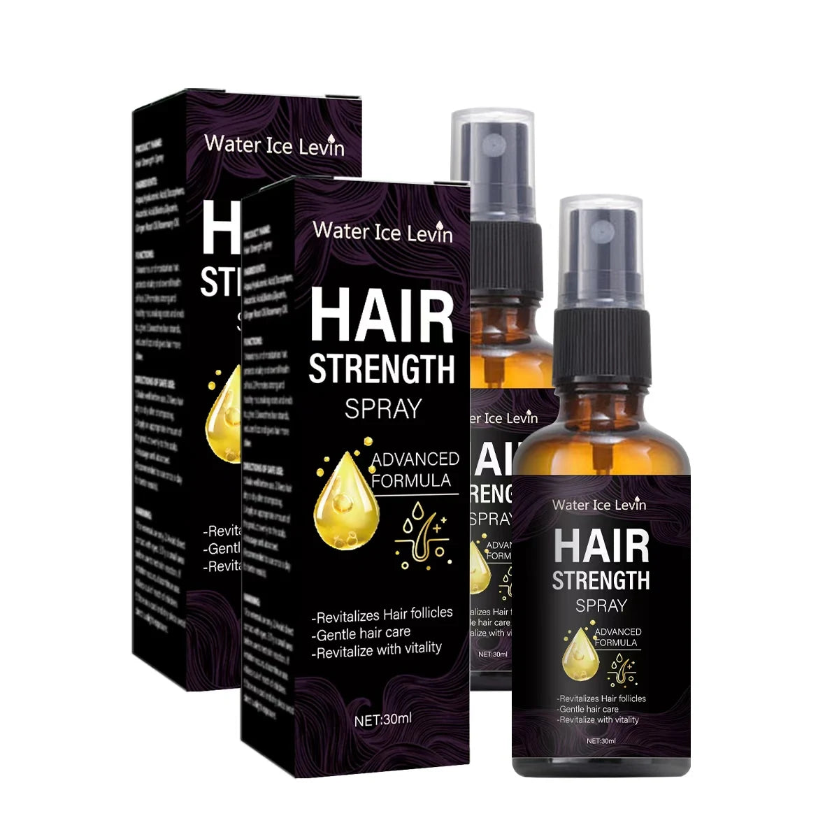 Hair Strength Spray with Biotin and Ginger Oil - 9
