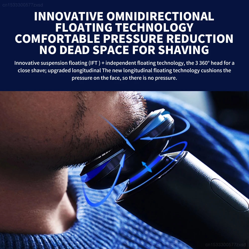 Mijia S700 Electric Shaver Rotary Beard Trimmer Waterproof Razor