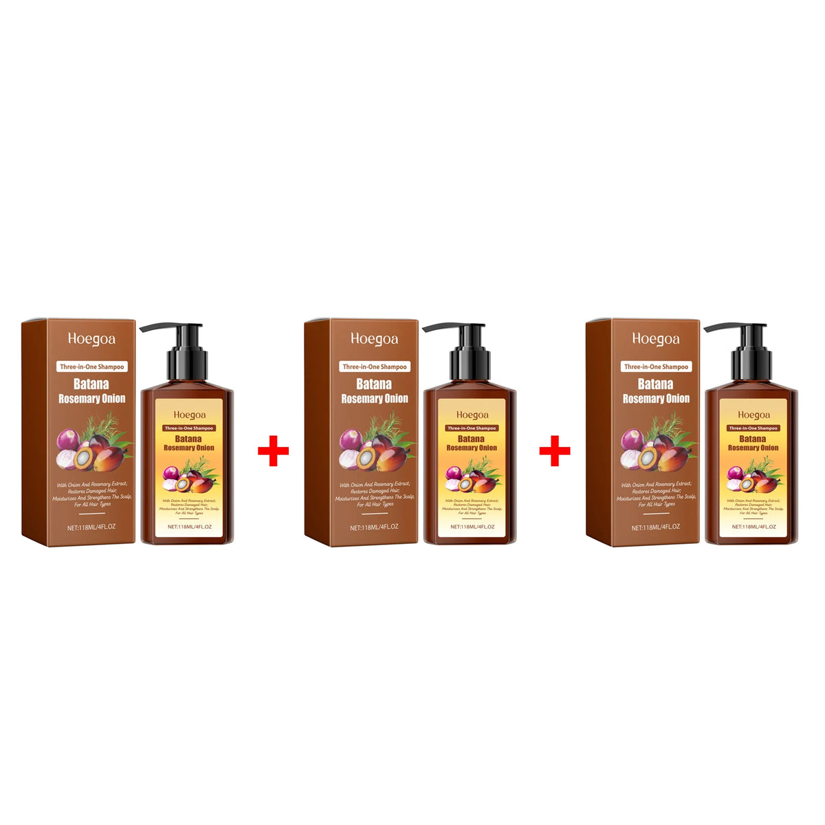 Batana and Rosemary Hair Growth Shampoo for Damaged Hair