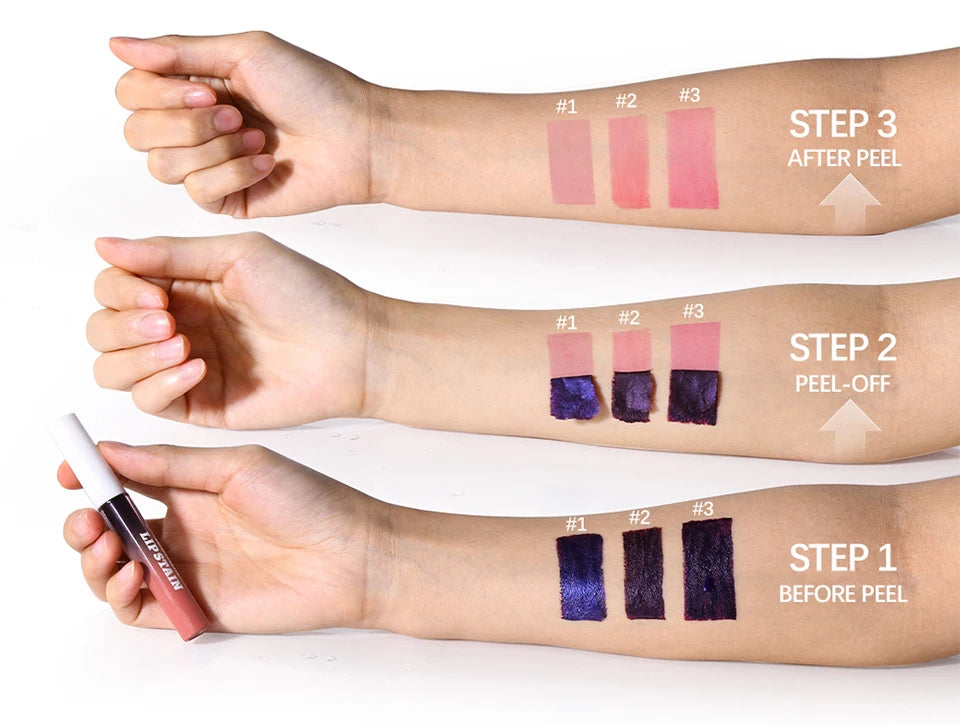 Long-Lasting Waterproof Peel-Off Lip Stain - 11