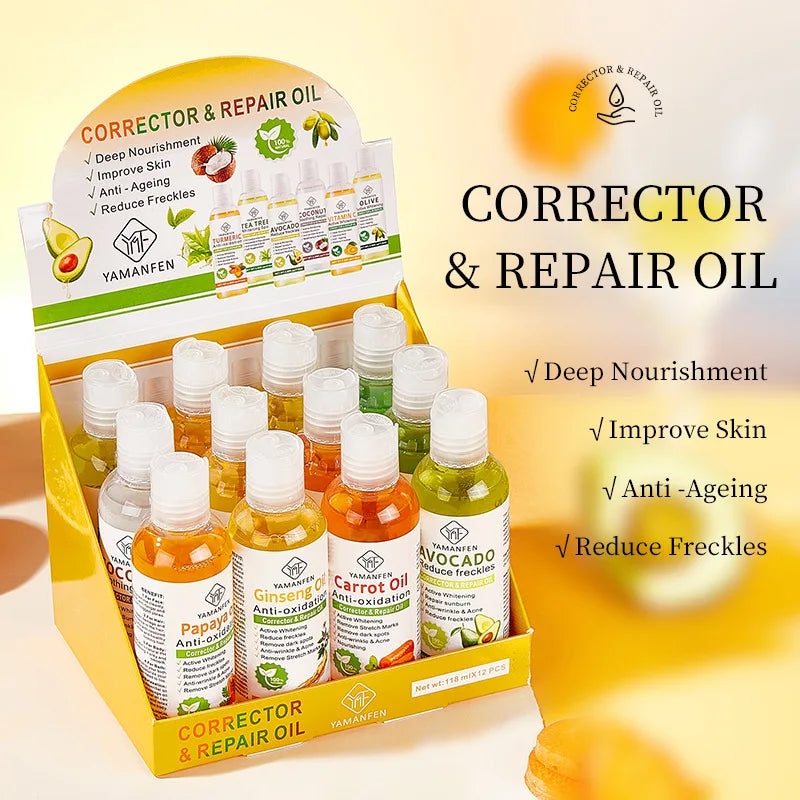 Yamanfen Essential Oil Blend Multi Purpose Face Body Hair Care Oil - 2
