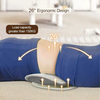 Smart Lumbar Traction Device with Vibration and Airbag Massage