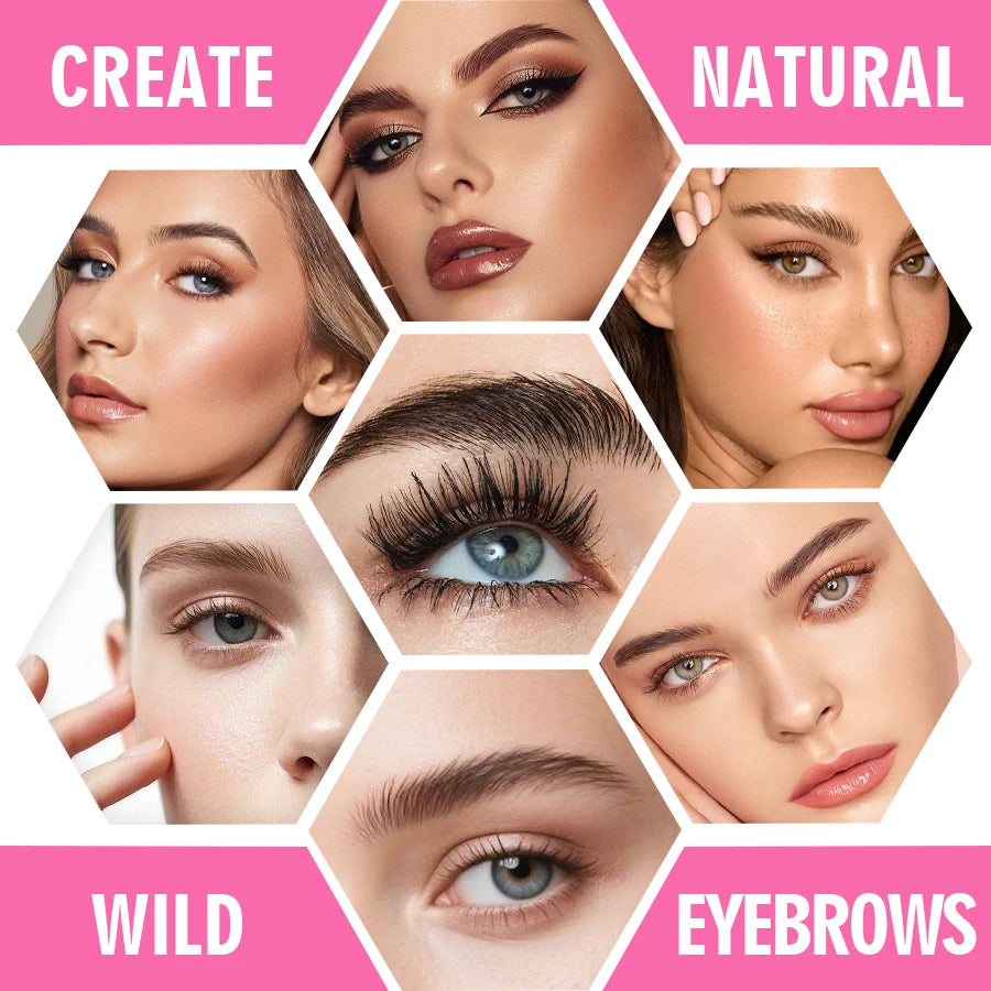 GOIPLE 3D Eyebrow Styling Wax Natural Brow Setting Gel Pomade