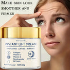Instant Facial Firming Lifting Cream Retinol Hyaluronic Acid Moisturizer