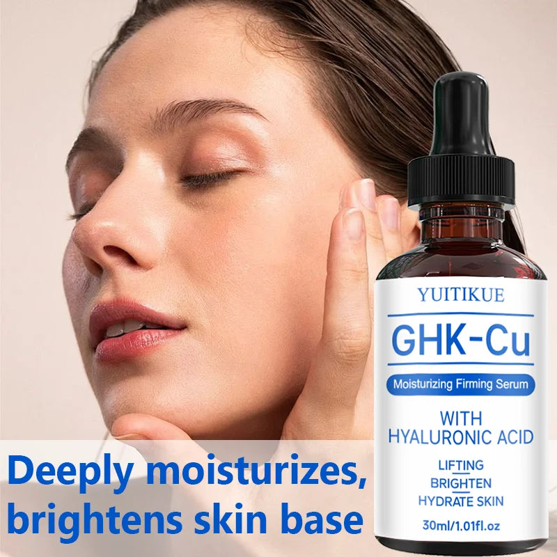 YUITIKUE GHK-Cu Hyaluronic Acid Face Serum Firming Hydrating Treatment - 12