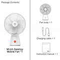 Mijia Desktop Fan Rechargeable Portable Cooling Table Fan 2 in 1