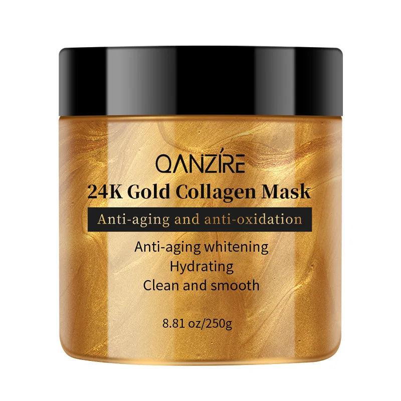 24K Gold Collagen Face Mask Anti Aging Whitening Peel Off Gel