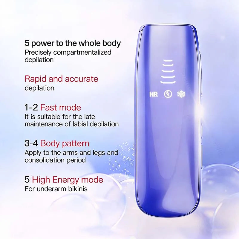 MIKO NICE IPL Hair Removal Device Painless Ice Cooling Epilator