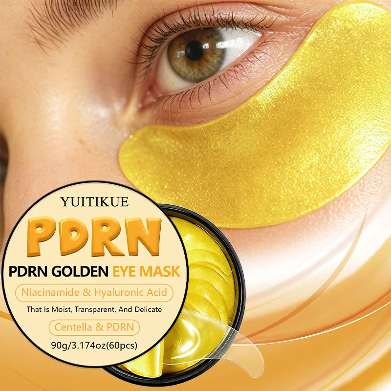 YUITIKUE PDRN Gold Eye Mask Anti Aging Dark Circle Remover Patches