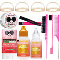 Goiple 8 Piece Lace Wig Adhesive and Hair Styling Kit