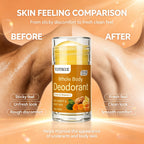YUITIKUE Turmeric Vitamin C Deodorant Stick Whole Body Odor Control 45g