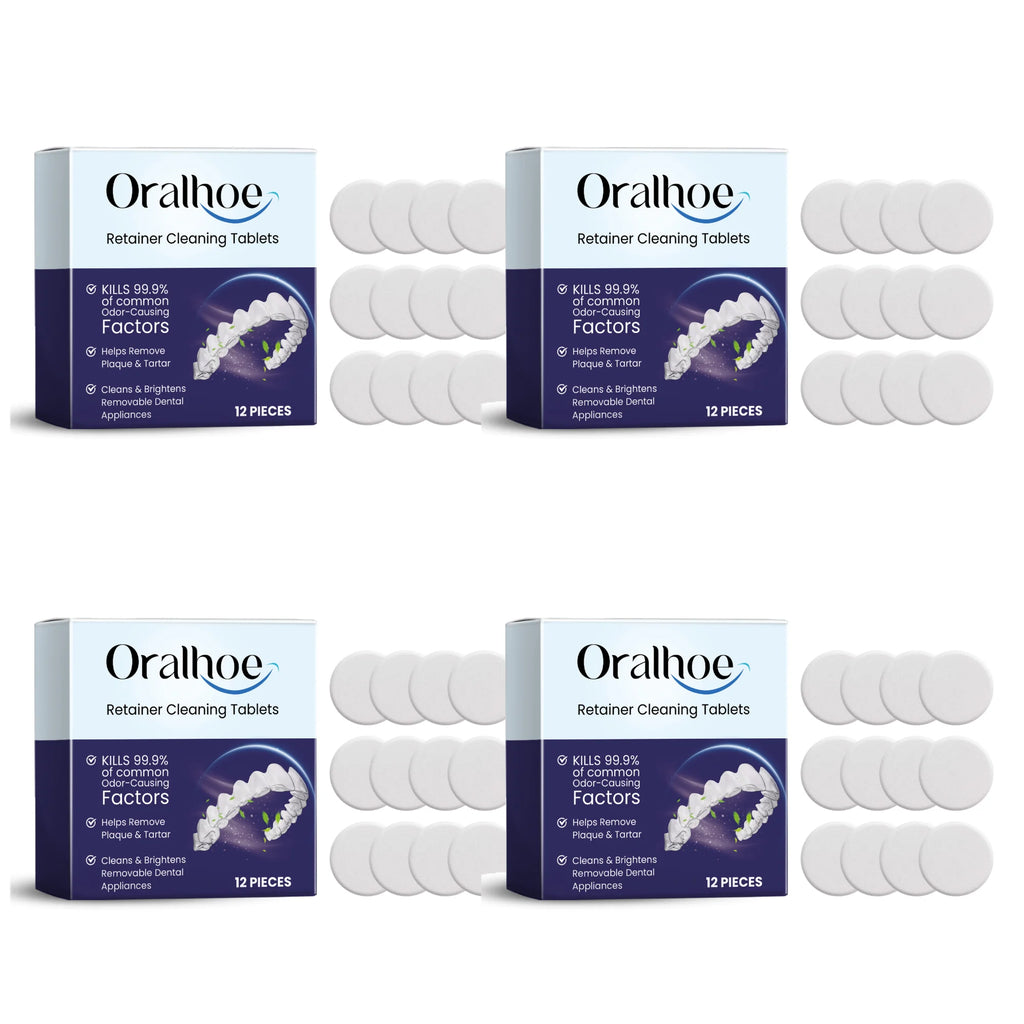 Effervescent Denture and Retainer Cleaning Tablets