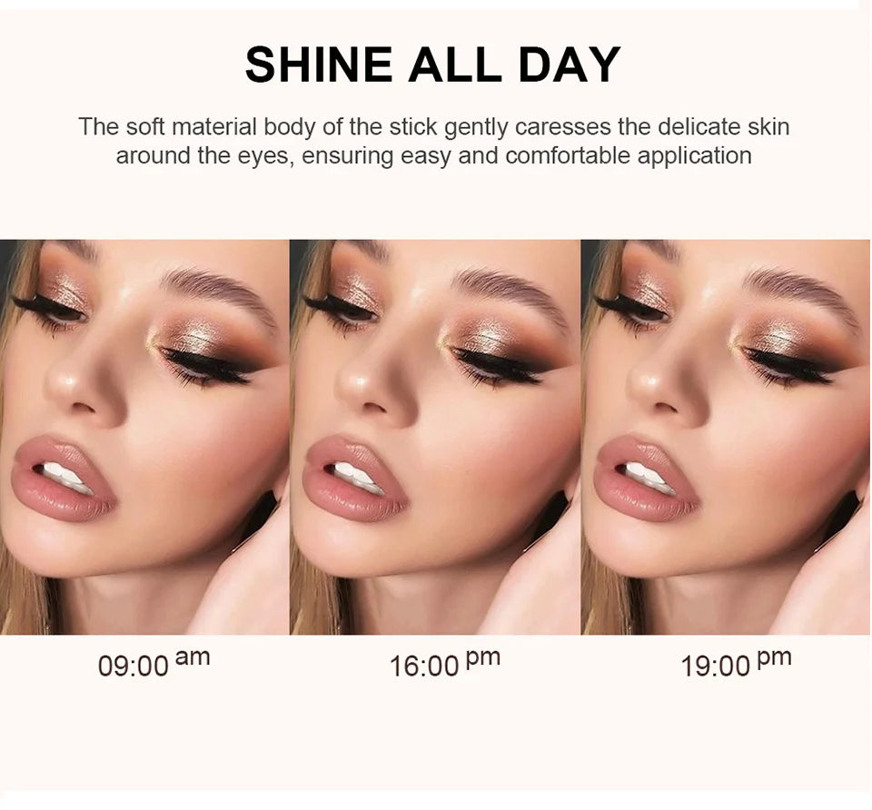 Shimmer Eyeshadow Stick Waterproof Eye Brightener - 11
