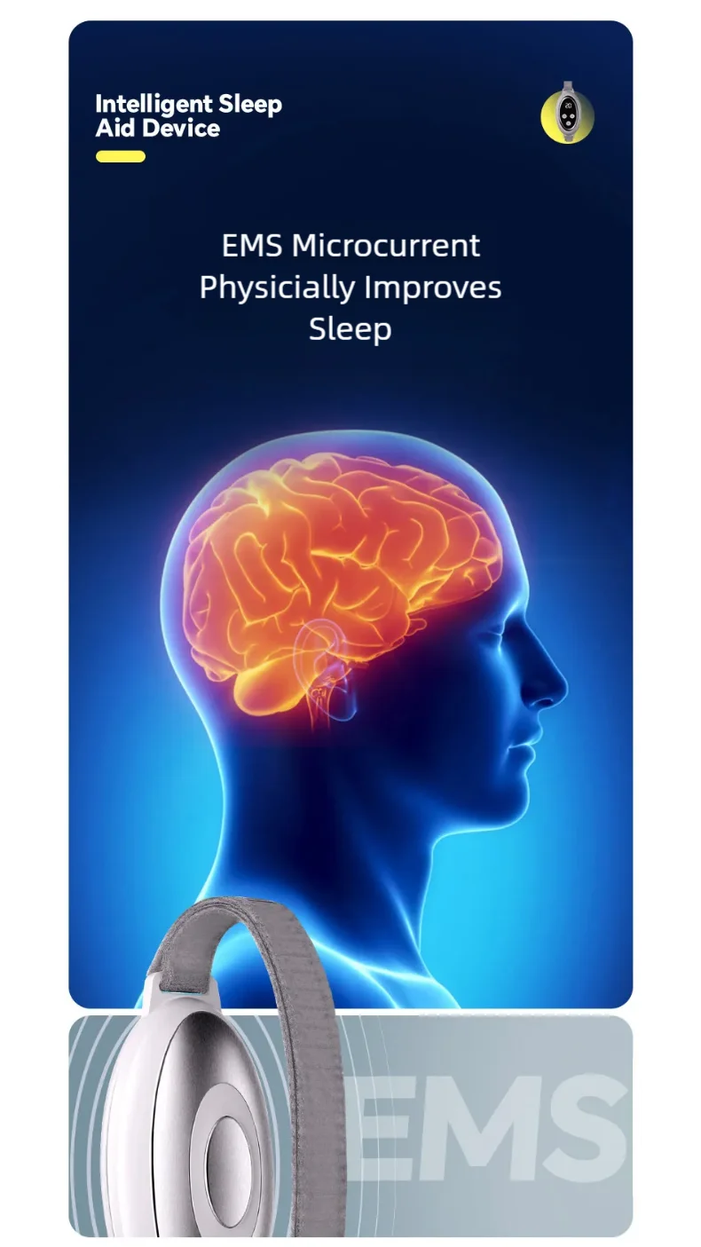 Portable Microcurrent Sleep Aid Device for Anxiety and Insomnia - 10