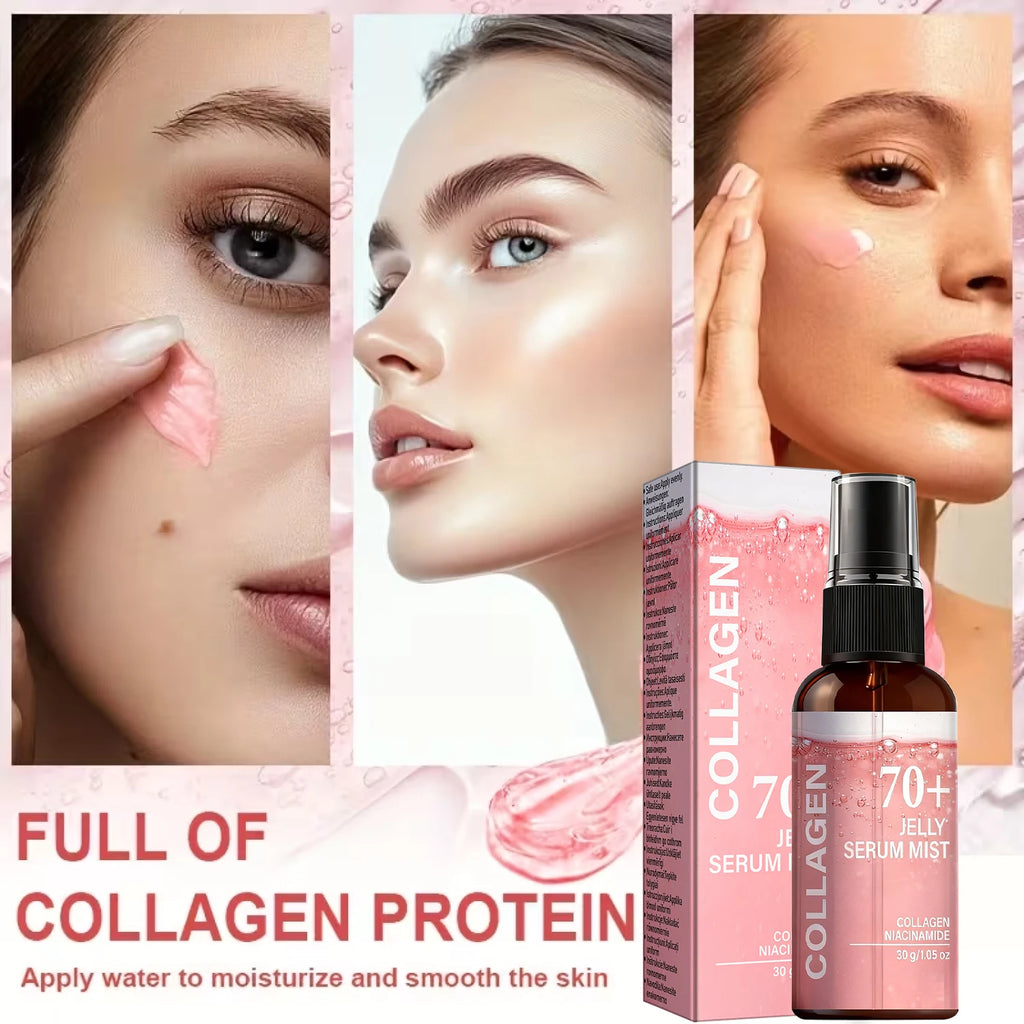 Collagen Jelly Serum Mist Anti Aging Hydrating Face Spray 30g