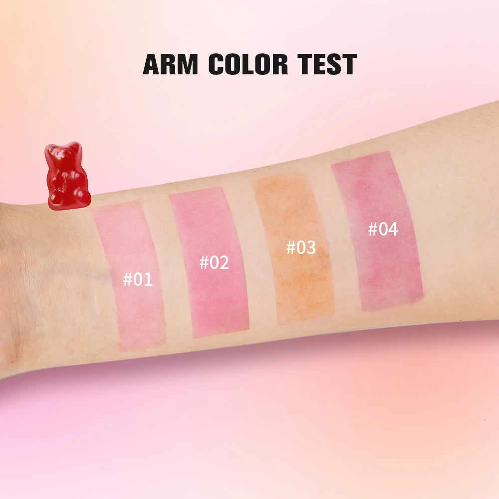 Cooling Water Jelly Blush Stick for Cheeks and Lips - 6
