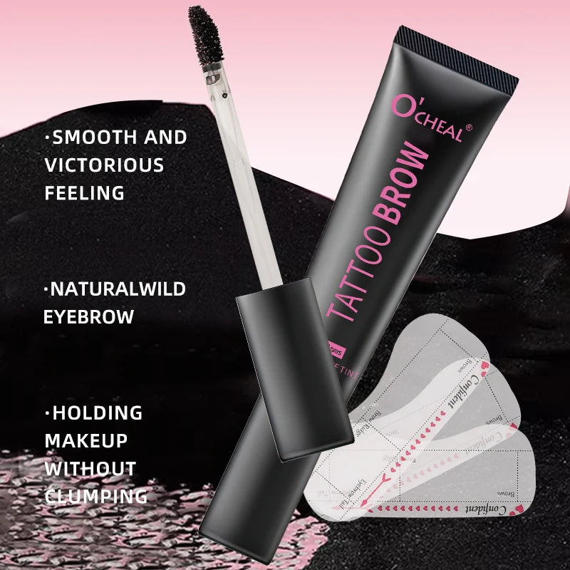 OCHEAL Waterproof Tattoo Eyebrow Gel Long Lasting Peel Off Brow Tint - 5