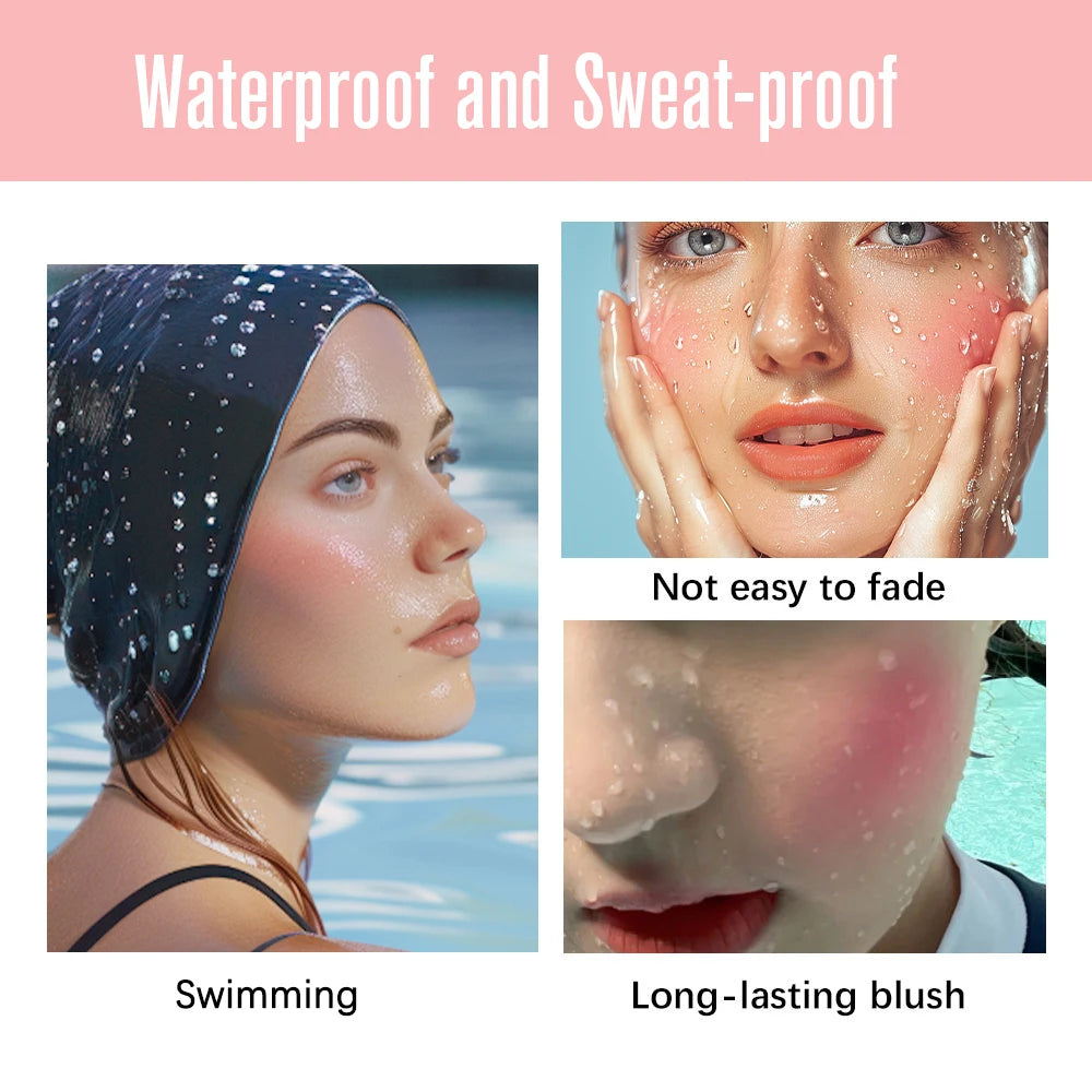 Long-Lasting Waterproof Butter Cream Blush