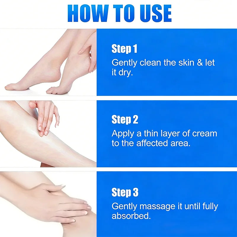 Heel Repair Cream Cracked Foot Moisturizer Shea Butter Treatment 45g