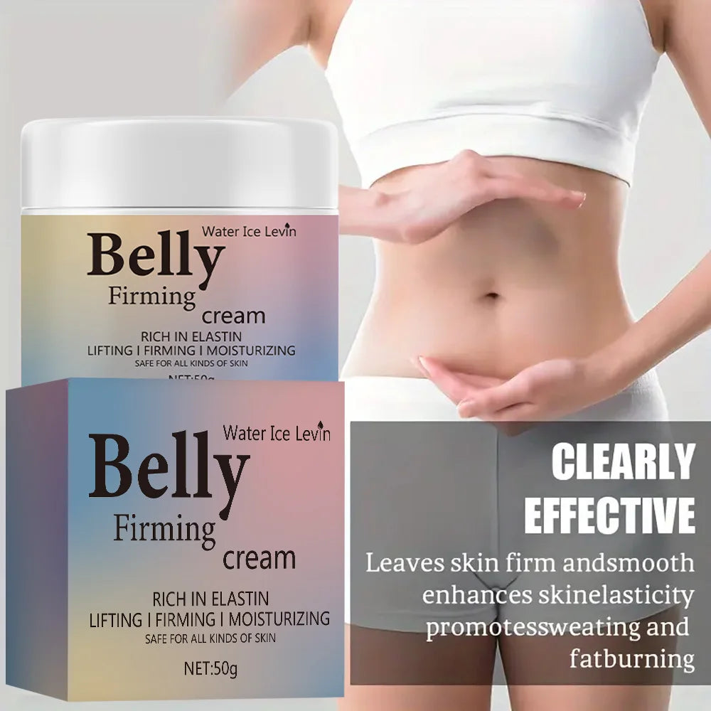Water Ice Levin Belly Firming Cream Collagen Skin Tightening Lotion 50g - 6