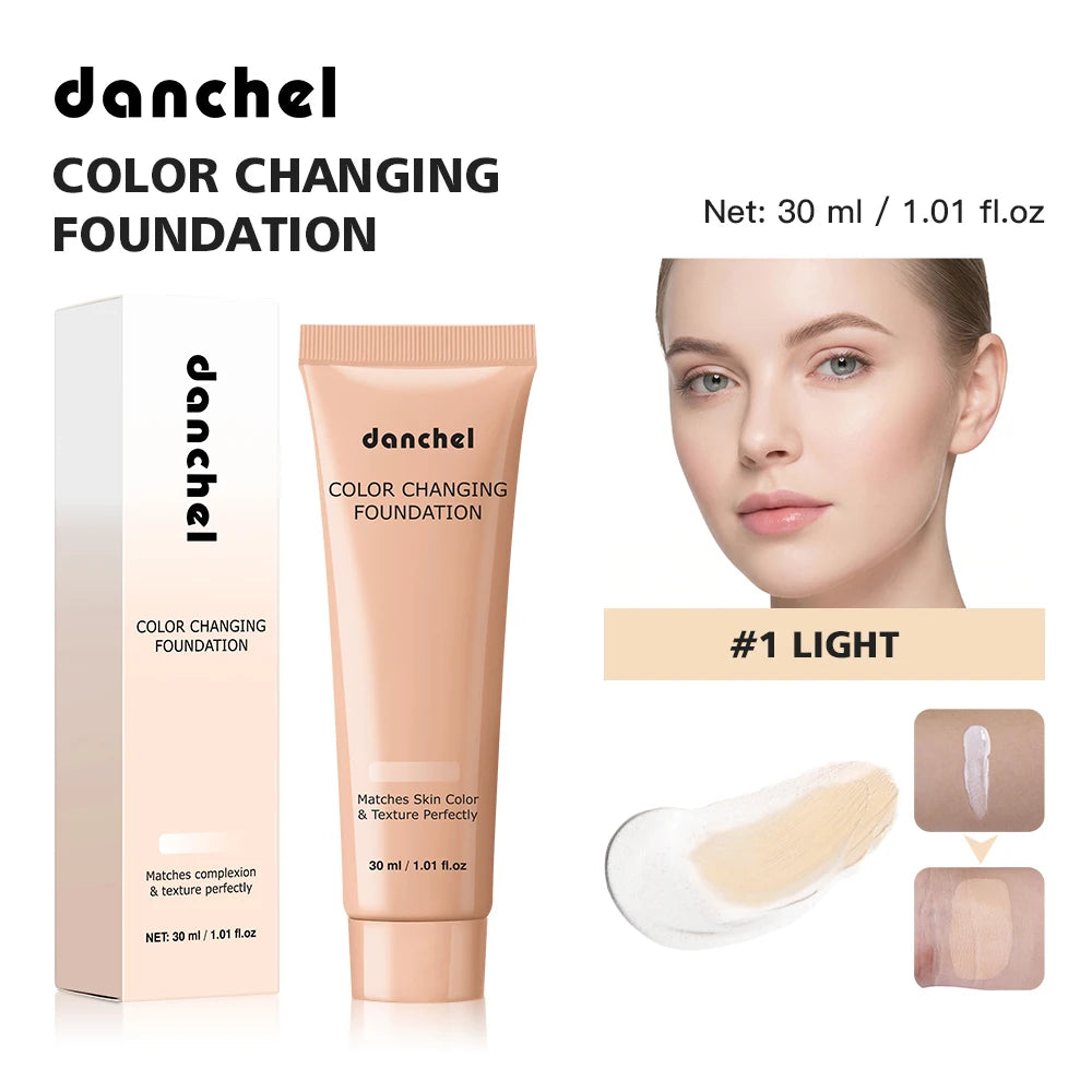 Color-Changing Liquid Foundation for Flawless Skin Tone