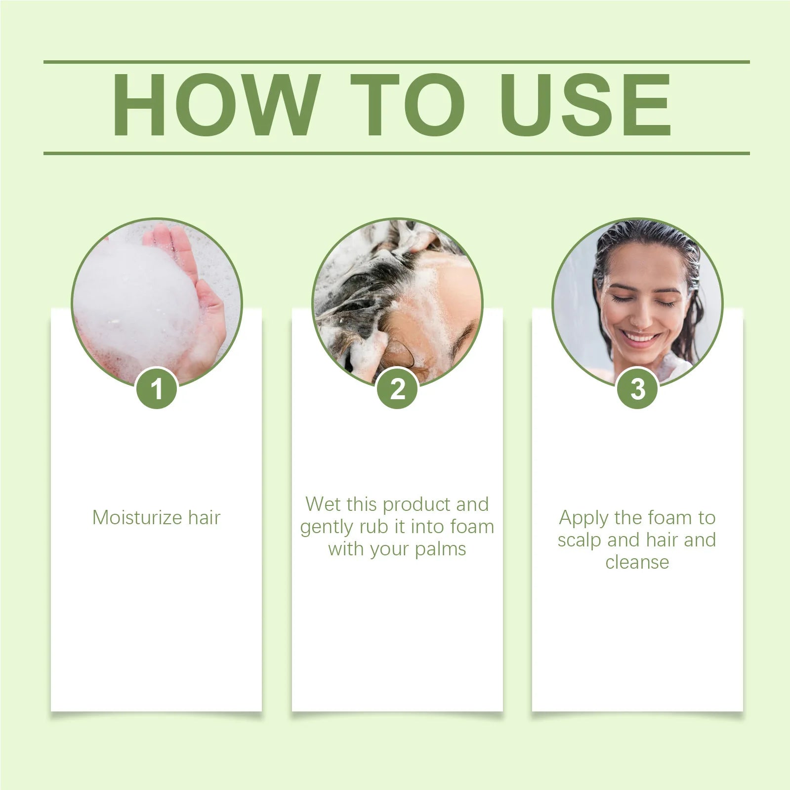 Rosemary Shampoo Bar for Hair Growth and Scalp Oil Control 60g