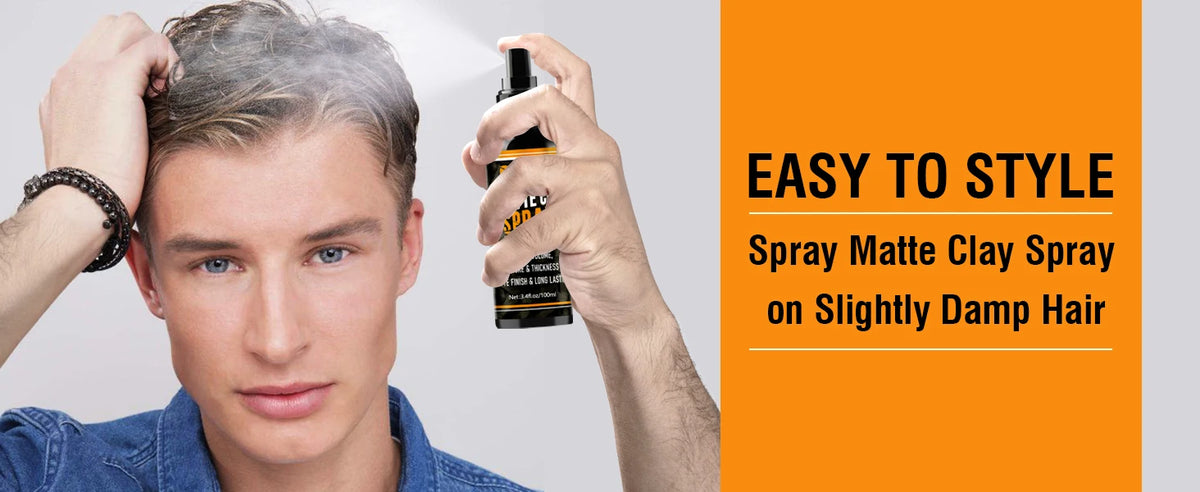 Goiple Matte Clay Hair Spray for Men Texturizing Volume Styling Mist