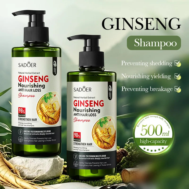 Sadoer Ginseng Anti Hair Loss Shampoo Nourishing Scalp Treatment 500ml