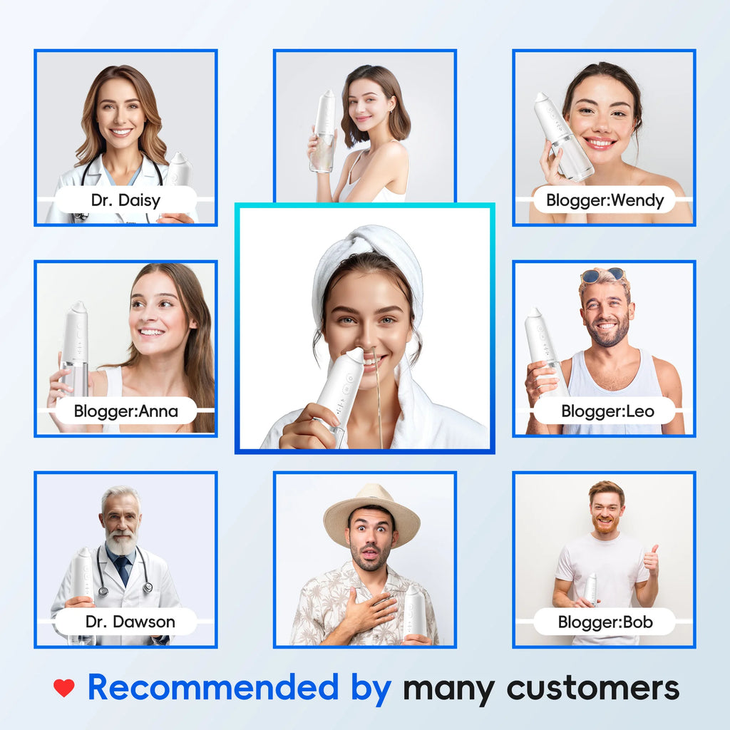 Electric Nasal Irrigation System for Sinus Relief and Allergy Care