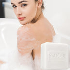 Sadoer Goat Milk Essence Soap Moisturizing Facial and Body Cleansing Bar
